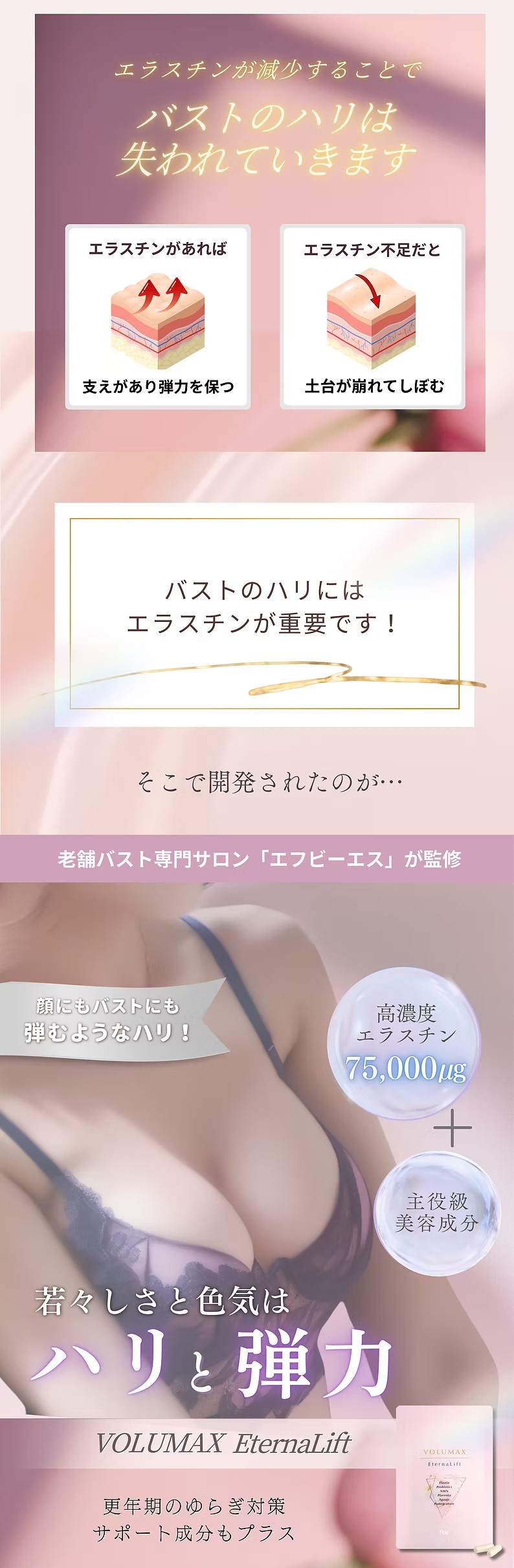 女性らしさを内側から育む厳選配合
