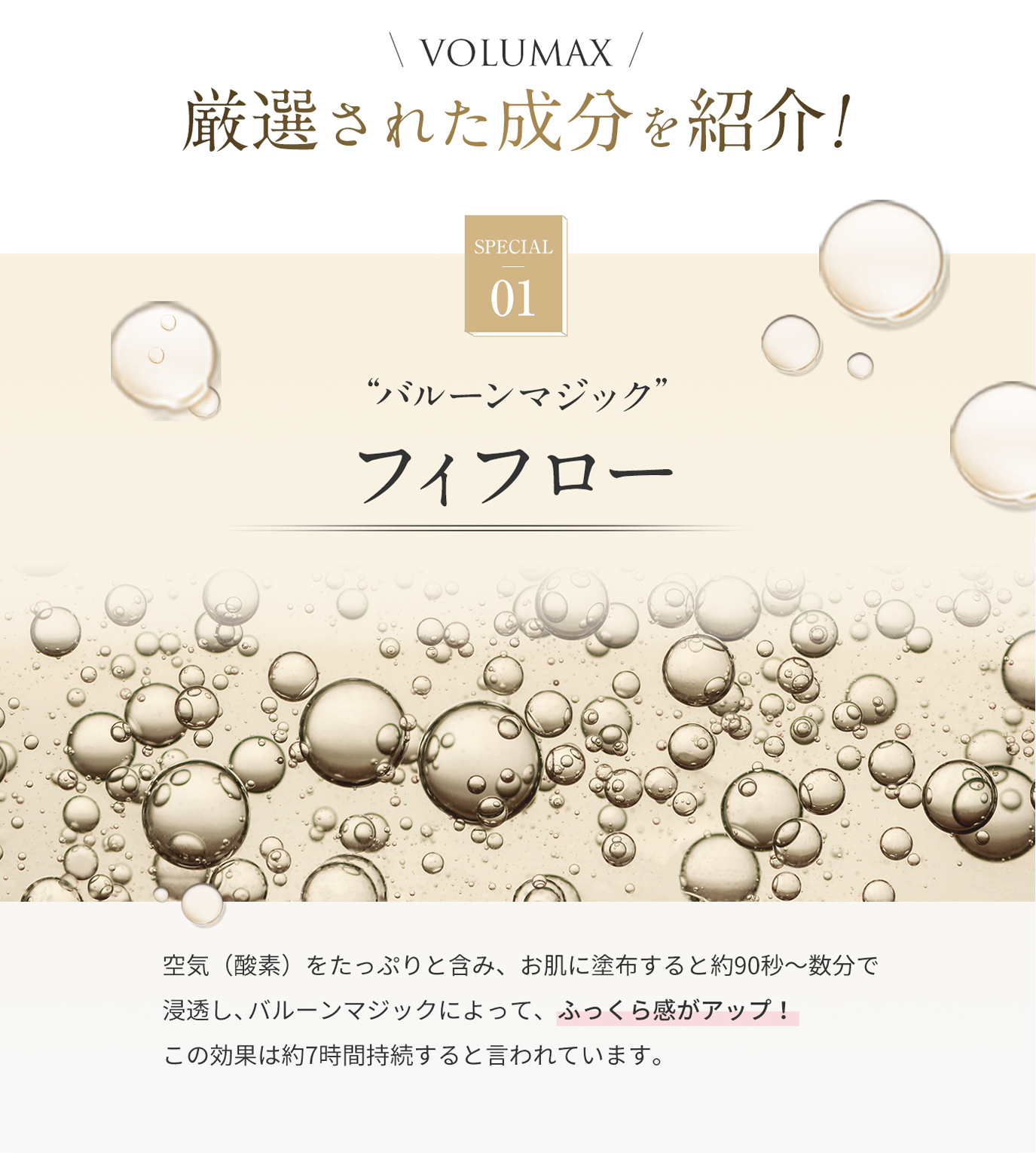 厳選された成分を紹介